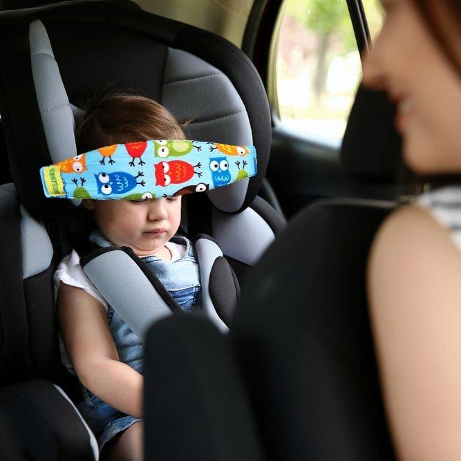 Baby Stroller Head Support Strap Car Seat Sleeping Safety Band Headband 6 Colors 